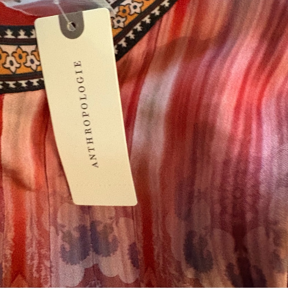 Tanvi Kedia Anthropologie boho dress new sz Large - Picture 6 of 13
